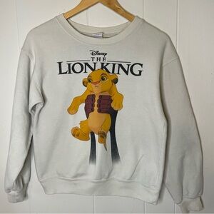 Disney The Lion King Juniors Small (3-5) Ivory Sweater
